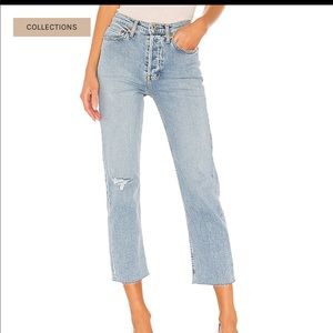 NWT RE/DONE STOVEPIPE COMFORT STRETCH CLOUD 29